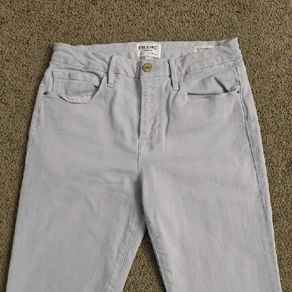 Frame Denim Lilac Boot Cut Jeans - Picture 3 of 12